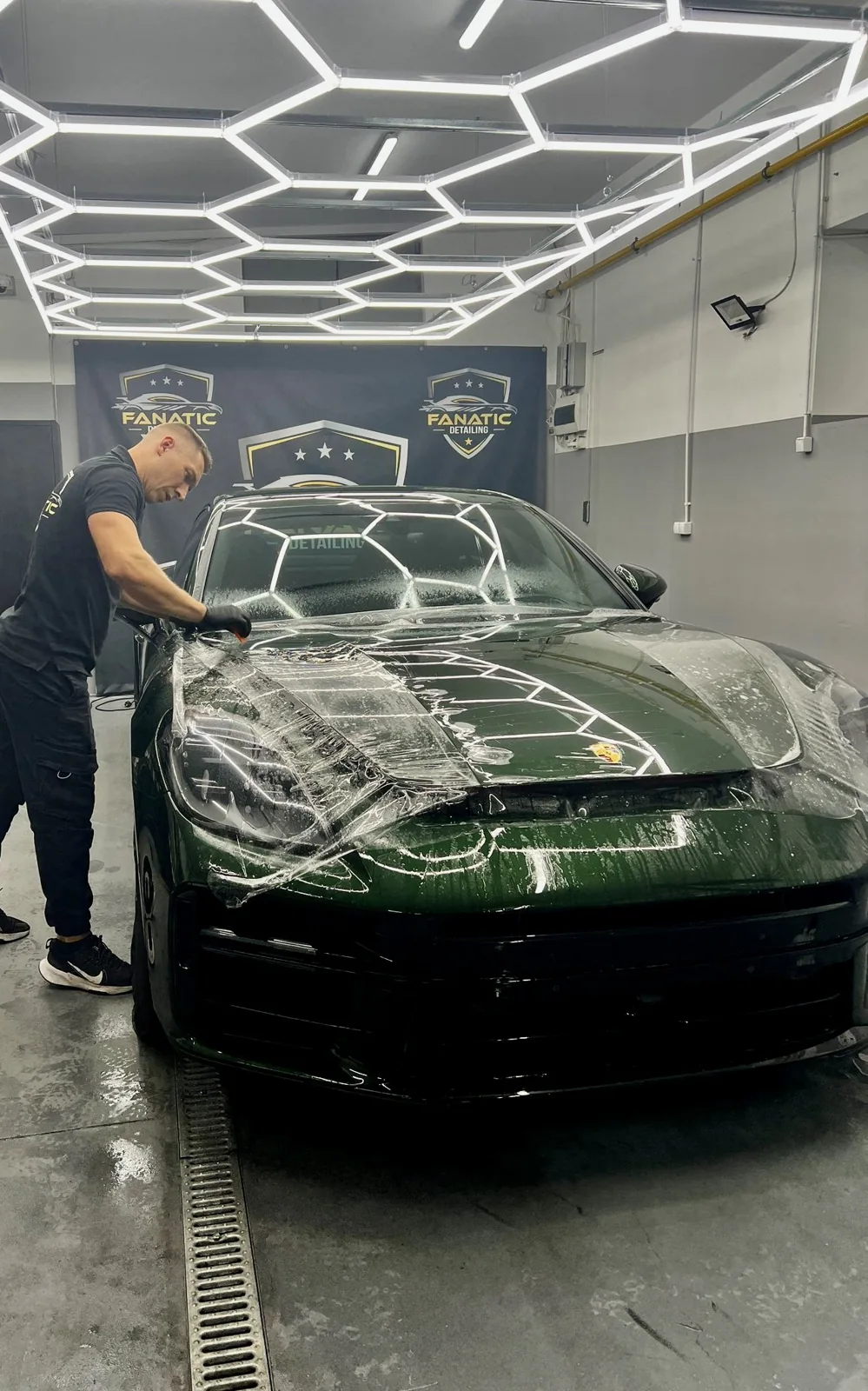 Porsche – aplikacja folii PPF